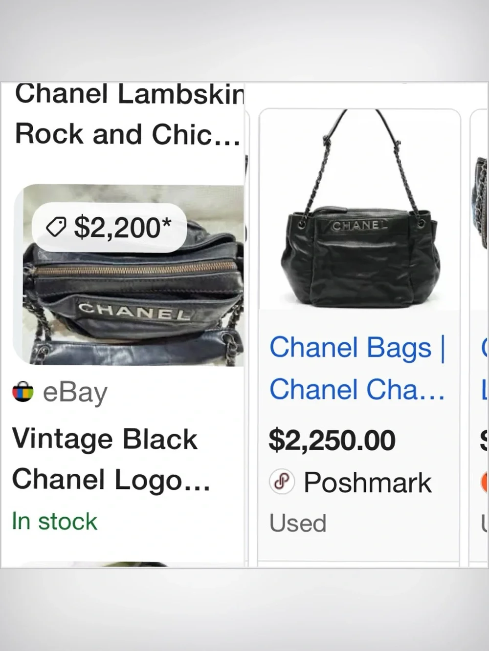 Chanel black large LAX lambskin shoulder bag gunmetal silver hardware plaque